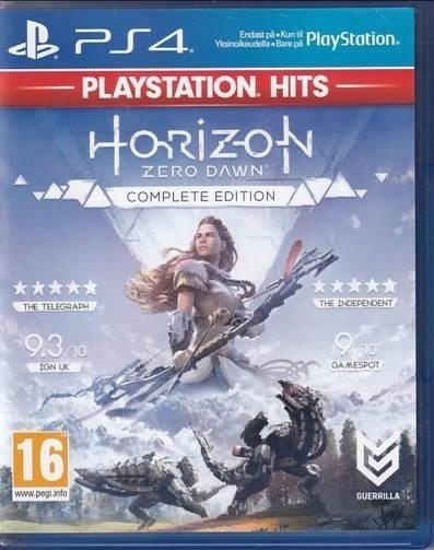 Horizon Zero Dawn Complete Edition - Playstation Hits - PS4 (B Grade) (Used) (eng)